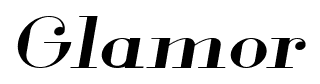 Glamor font