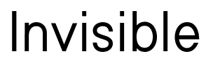 Invisible font