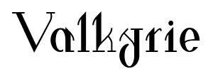 Valkyrie font