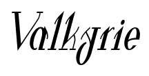 Valkyrie font