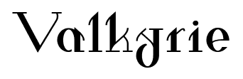 Valkyrie font