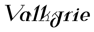 Valkyrie font