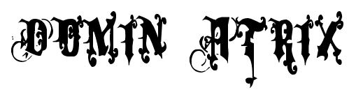 Domin Atrix font