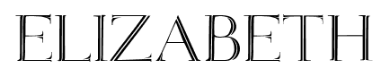Elizabeth font