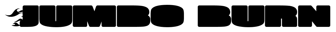 Jumbo burn font