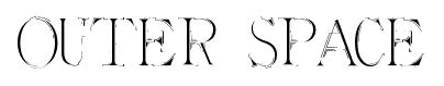 Outer Space font
