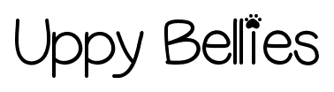 Uppy Bellies font