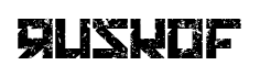 Ruskof font