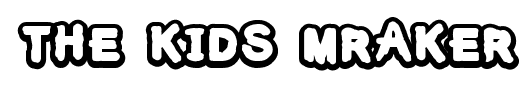 The Kids Mraker font