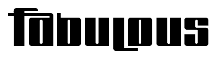 Fabulous font