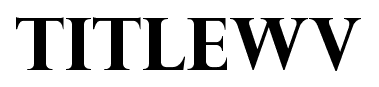Titlewv font