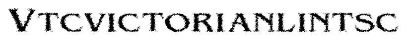 Vtcvictorianlintsc font