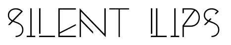 Silent Lips font