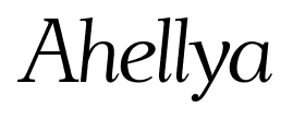 Ahellya font