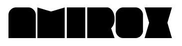 Amirox font