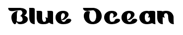 Blue Ocean font