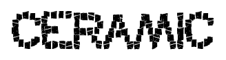CERAMIC font