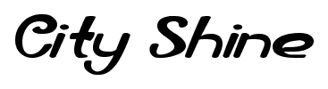 City Shine font