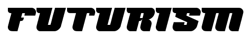 FUTURISM font