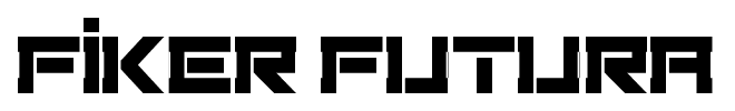 Fiker futura font