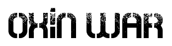 Oxin war font