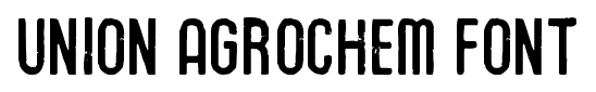 Union agrochem Font font