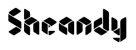 Sheandy font