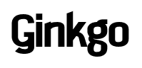 Ginkgo font