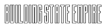 Building state empire font