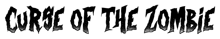 Curse of the zombie font