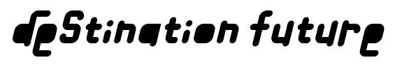 Destination future font