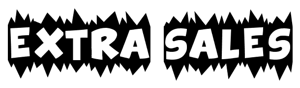 Extra sales font