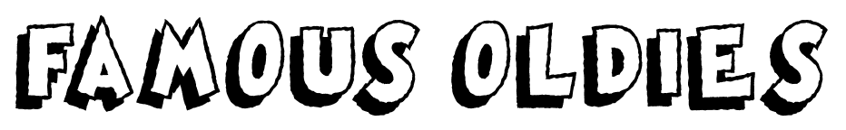 Famous oldies font