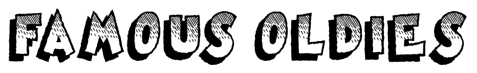 Famous oldies font