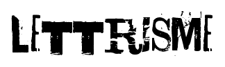 Lettrisme font