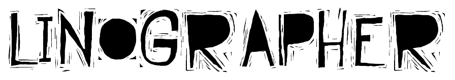Linographer font