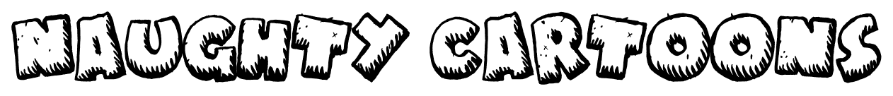 Naughty cartoons font