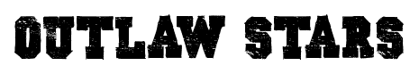 Outlaw stars font