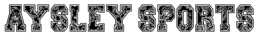 Aysley sports font
