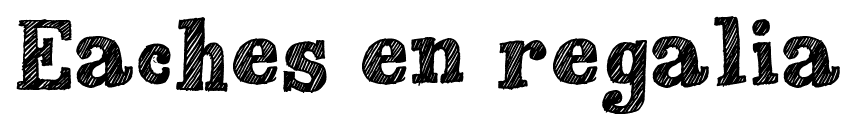 Eaches en regalia font