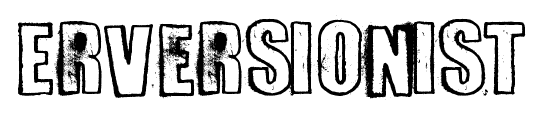 Erversionist font