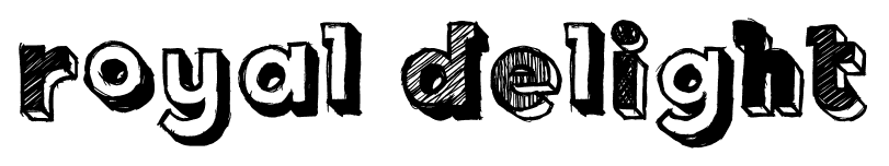 Royal delight font