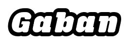 Gaban font