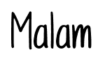 Malam font