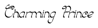 Charming Prince font