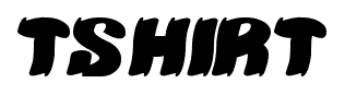 TSHIRT font