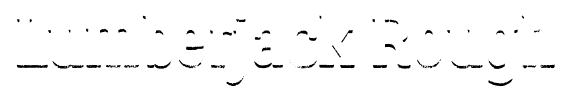 Lumberjack Rough font