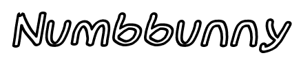 Numbbunny font