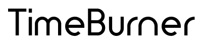 TimeBurner font