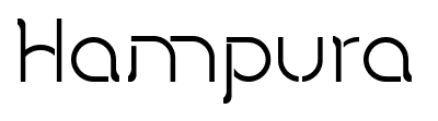 Hampura font